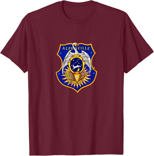 AV Swan Logo T-Shirt - T-Shirt | Maroon
