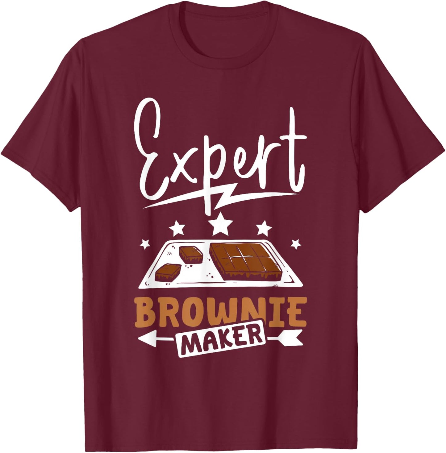 Expert brownie maker T-Shirt - T-Shirt | Maroon