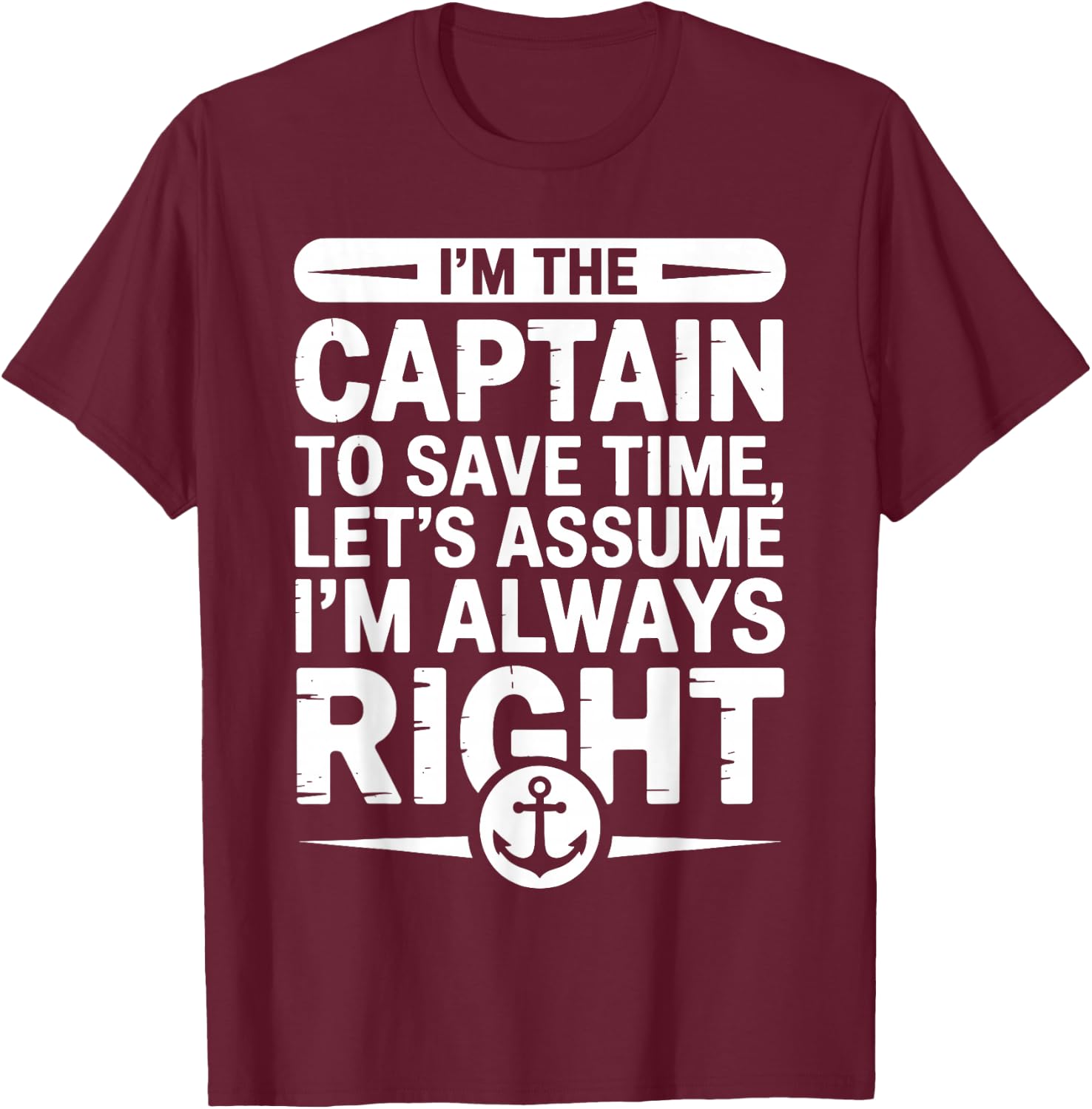Cute Boating Apparel Women Kids Nautical Boat Boater T-Shirt - T-Shirt | Maroon
