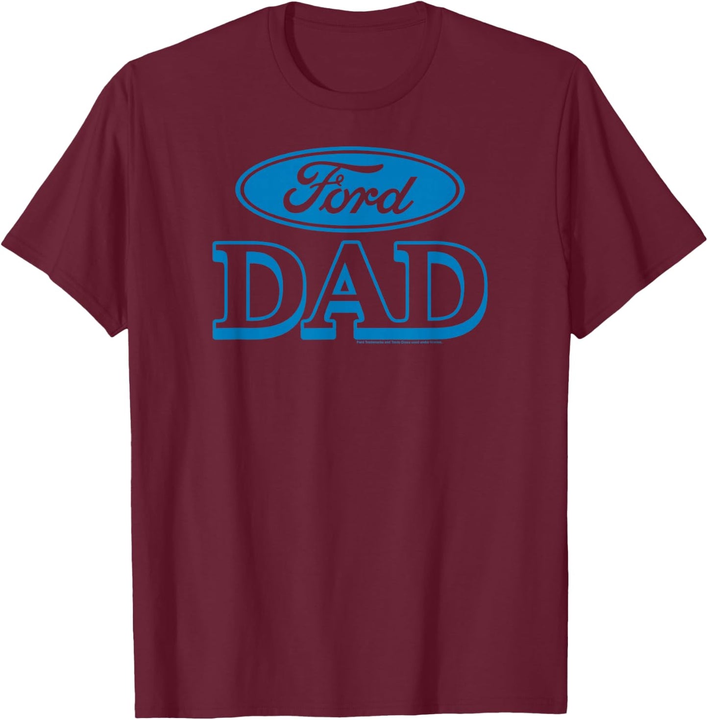 Ford - Core - Ford Dad T-Shirt - T-Shirt | Maroon