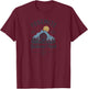 Vintage Yosemite National Park Retro Mountains Nature Lover T-Shirt - T-Shirt | Maroon
