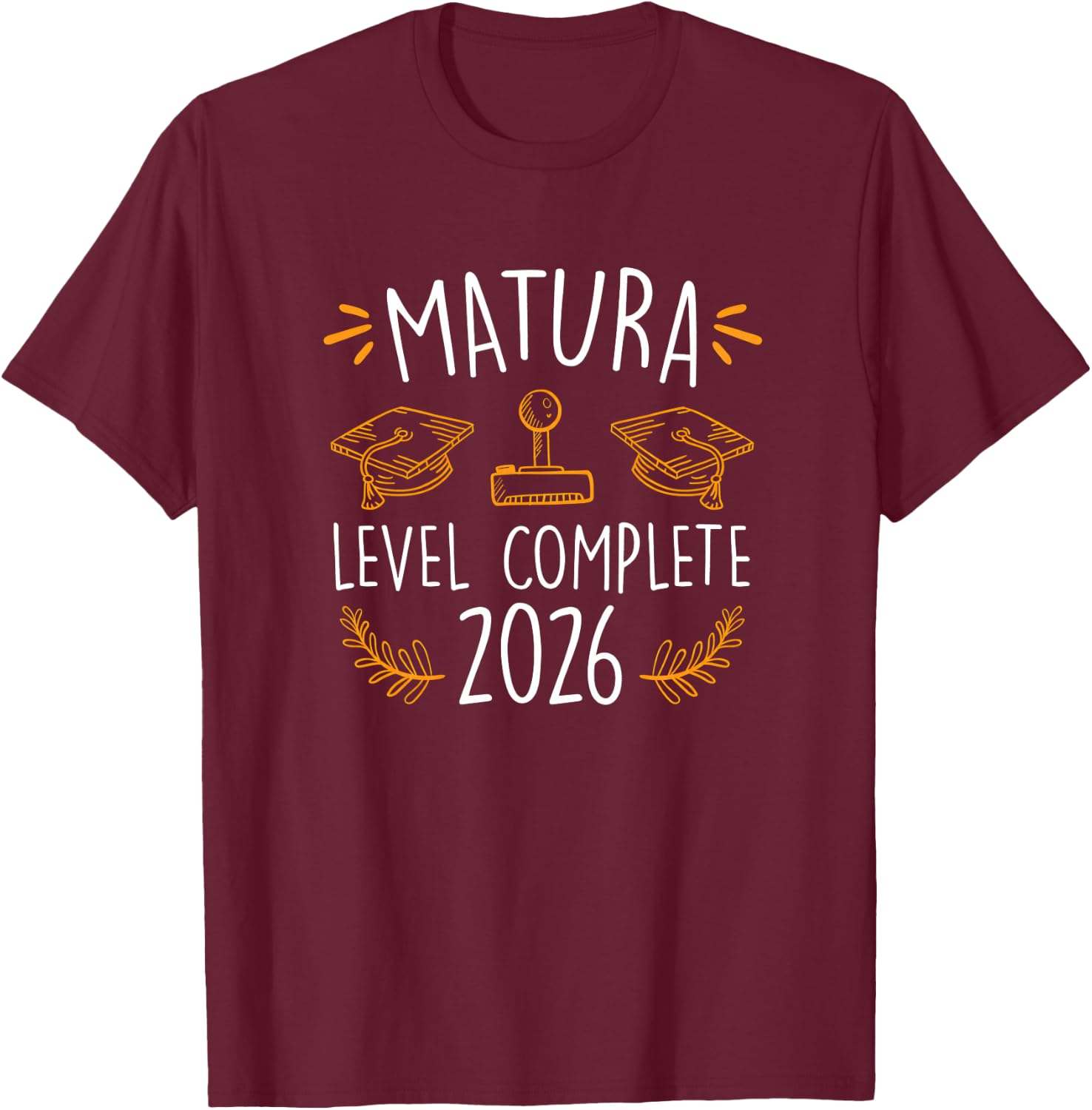 Matura 2026 Premium T-Shirt - T-Shirt | Maroon