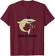Ring Bearer Shirt - Shark Graphic Wedding Party Toddler Gift T-Shirt - T-Shirt | Maroon