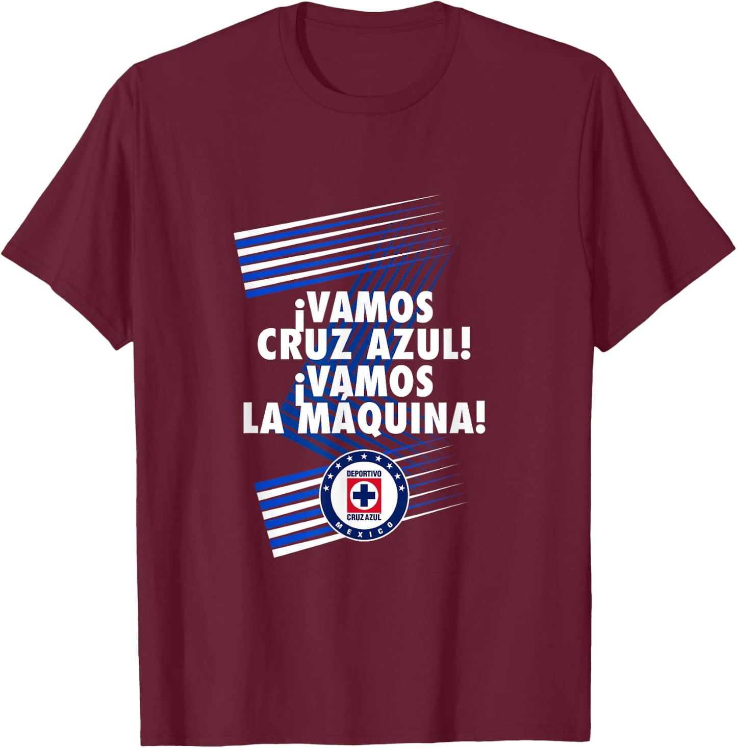 Cruz Azul - Score Big with Our Exclusive Collection T-Shirt - T-Shirt | Maroon