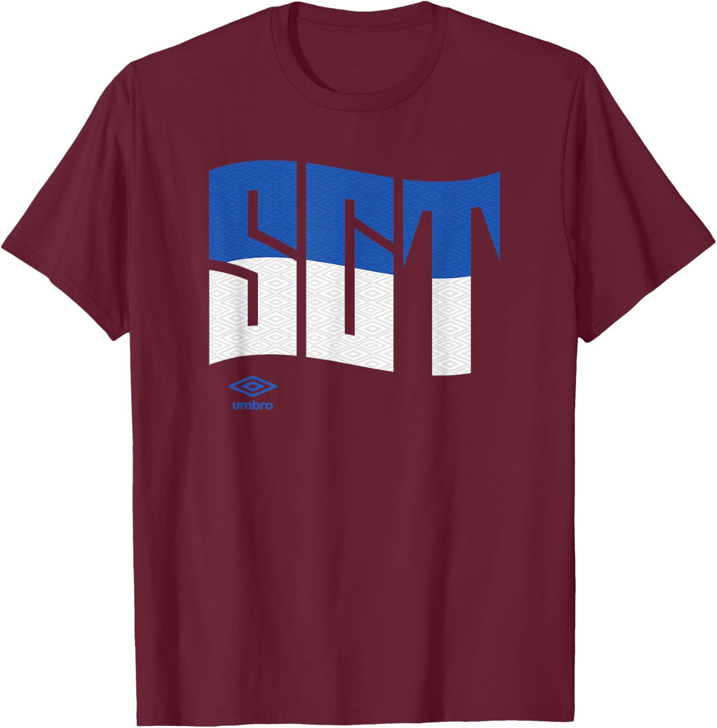 Umbro International Soccer Wavy Scotland Logo T-Shirt - T-Shirt | Maroon