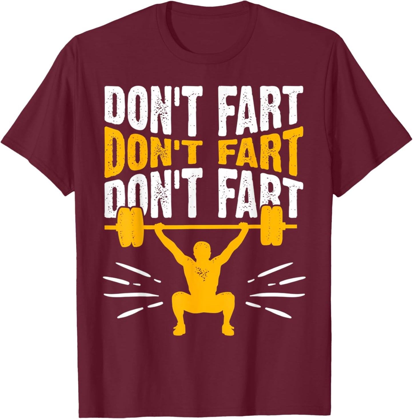 Powerlifting Weightlifting Powerlifter Funny Gifts T-Shirt - T-Shirt | Maroon
