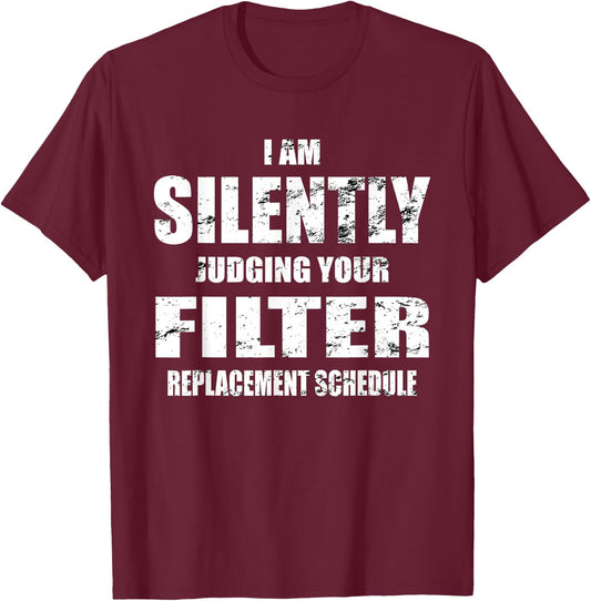 HVAC Tech Shirt Technician Shirt Funny Gifts T-Shirt - T-Shirt | Maroon