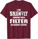 HVAC Tech Shirt Technician Shirt Funny Gifts T-Shirt - T-Shirt | Maroon