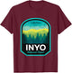 Inyo National Forest CA T-Shirt - T-Shirt | Maroon