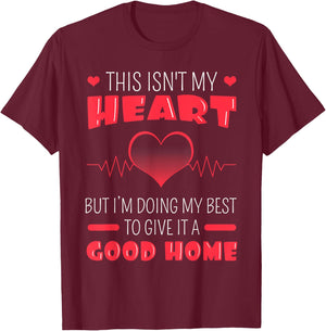 Heart Transplant Donor Cardiac Heart Failure Recipient Gift T-Shirt - T-Shirt | Maroon
