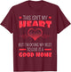 Heart Transplant Donor Cardiac Heart Failure Recipient Gift T-Shirt - T-Shirt | Maroon