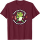 One Part Sweet One Part Street Funny Animal With Knife Frog T-Shirt - T-Shirt | Maroon