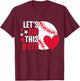 Baseball Mama Lets Do This Boys T-Shirt - T-Shirt | Maroon