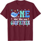 One-der The Sea Godfather of Birthday Kids Ocean Bday T-Shirt - T-Shirt | Maroon