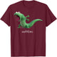 Hoppers Tom Lizard Shout T-Shirt - T-Shirt | Maroon