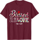 Blessed To Be Called Lovie T-Shirt - T-Shirt | Maroon