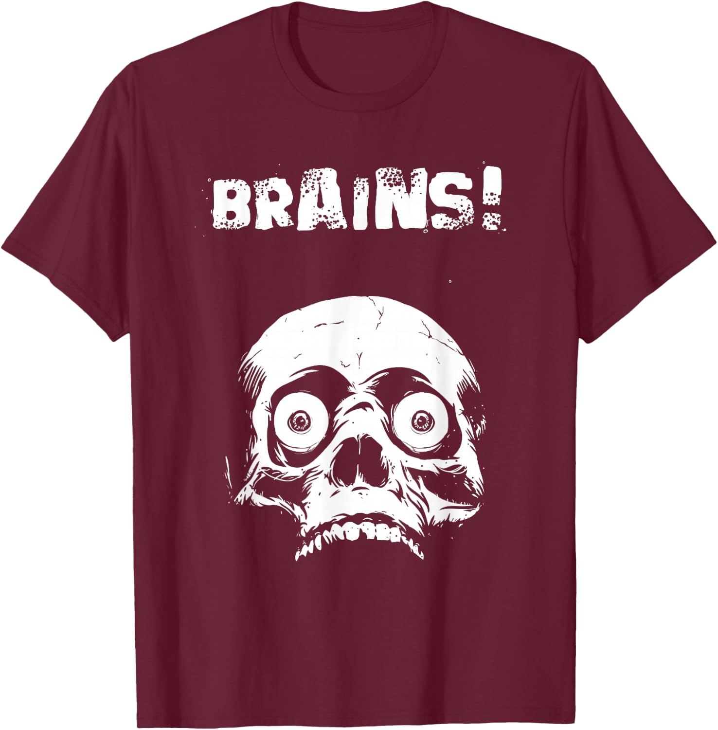 Return Of The Dead Living Zombie T-Shirt - T-Shirt | Maroon