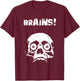 Return Of The Dead Living Zombie T-Shirt - T-Shirt | Maroon