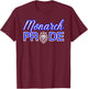 Monarch Pride Lion T-Shirt - T-Shirt | Maroon