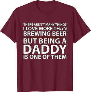 Beer Brewer Dad Shirt Awesome Beer Brewing Father T-Shirt - T-Shirt | Maroon