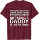 Beer Brewer Dad Shirt Awesome Beer Brewing Father T-Shirt - T-Shirt | Maroon