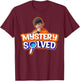 Jason Vlogs Mystery Solved T-Shirt - T-Shirt | Maroon