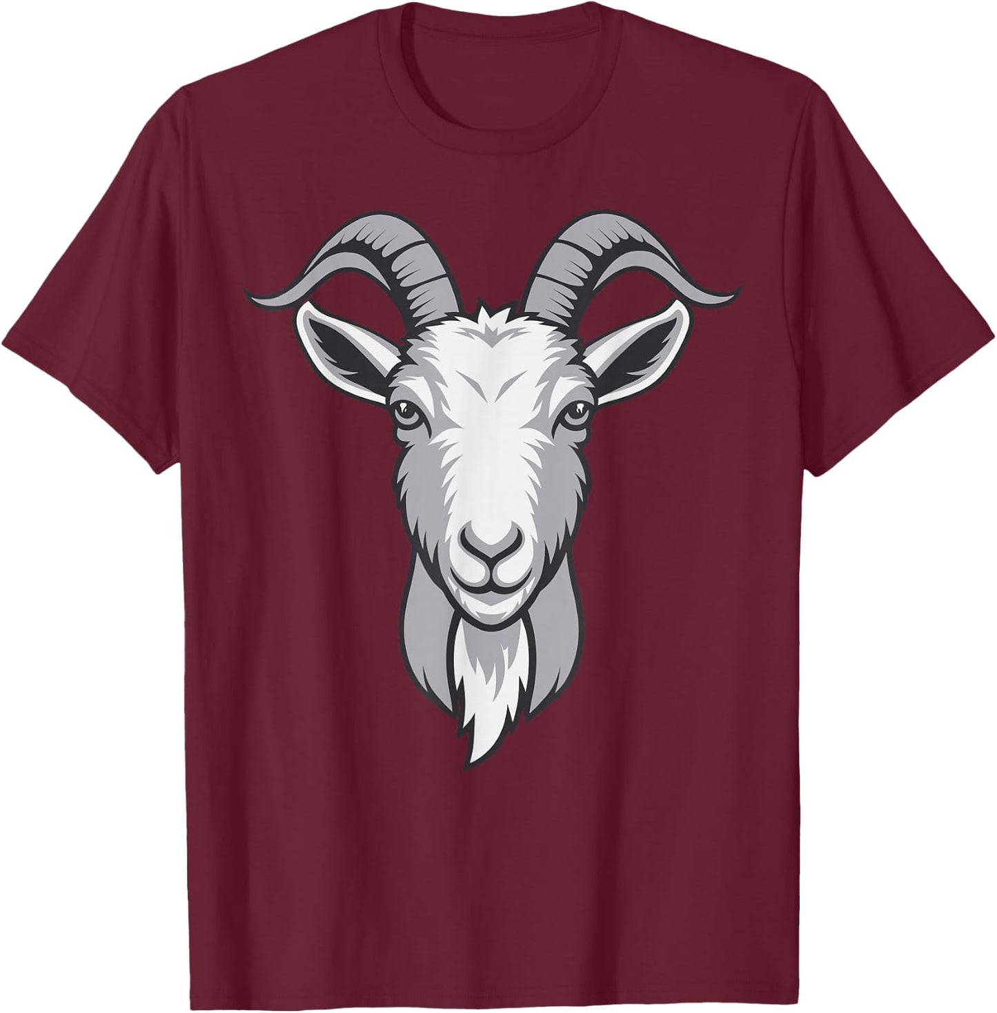 Goat T-Shirt - T-Shirt | Maroon
