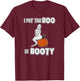 Funny Halloween 2022 I put the Boo in Booty Ghost T-Shirt - T-Shirt | Maroon