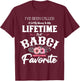 I've Been Called Babci Favorite Flower Art Grandma Funny T-Shirt - T-Shirt | Maroon