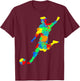 Fußball Fußballer Jungen Kinder T-Shirt - T-Shirt | Maroon