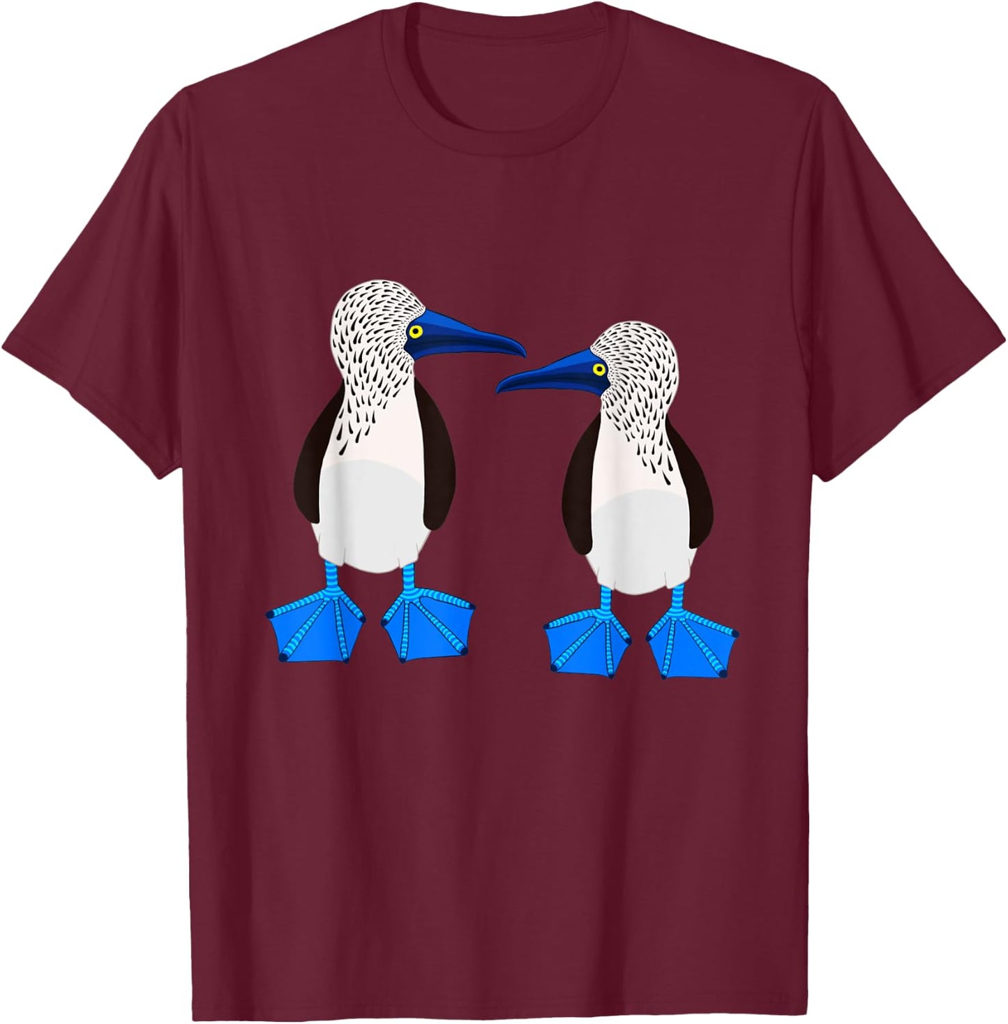 Lovely Pair of Boobies T-Shirt - T-Shirt | Maroon