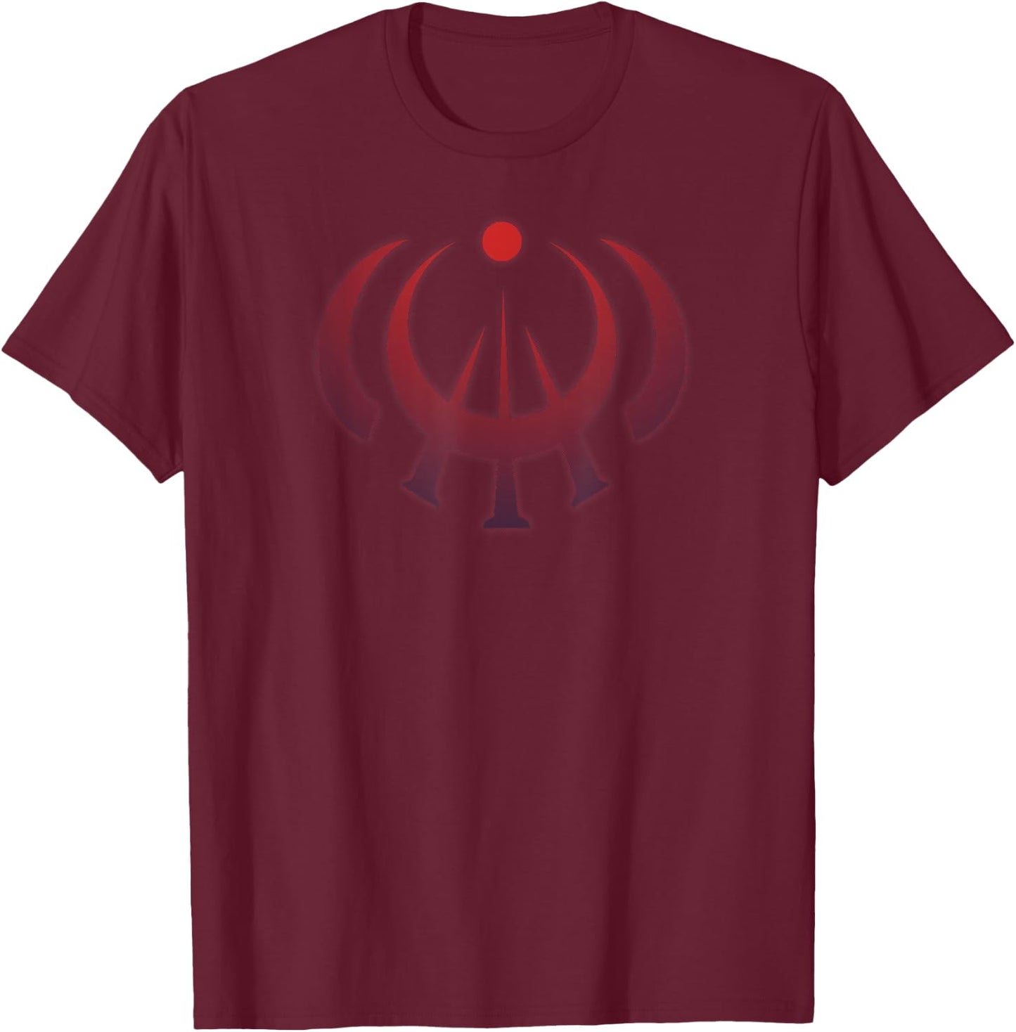 Brandon Sanderson : Mistborn Skadrial-Harmonie-Symbol, Schwarz, S, Klassisch, Kurzarm, Erwachsene, Fantasy-Fans, Mistborn-Fans T-Shirt - T-Shirt | Maroon
