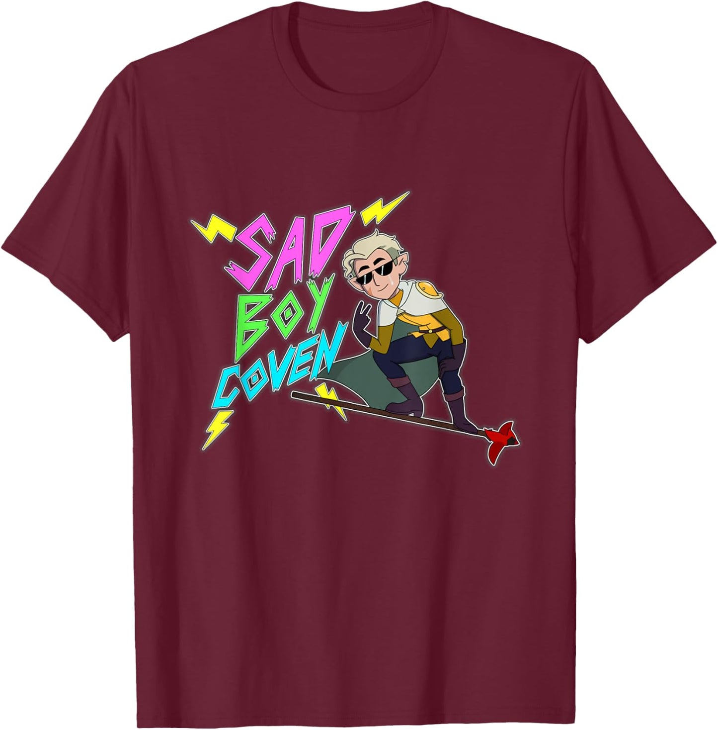 Sad Boy Coven Sad Boy Funny Women Girl T-Shirt - T-Shirt | Maroon