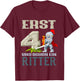 Children's 4th Birthday Knight 4 Years, black, 80 T-Shirt - T-Shirt | Maroon
