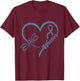 Anal Cancer Warrior Dragonfly Teal Purple Ribbon Hope T-Shirt - T-Shirt | Maroon