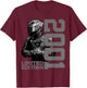 Limited Edition 2001 Biker Motorrad 25. Geburtstag T-Shirt - T-Shirt | Maroon