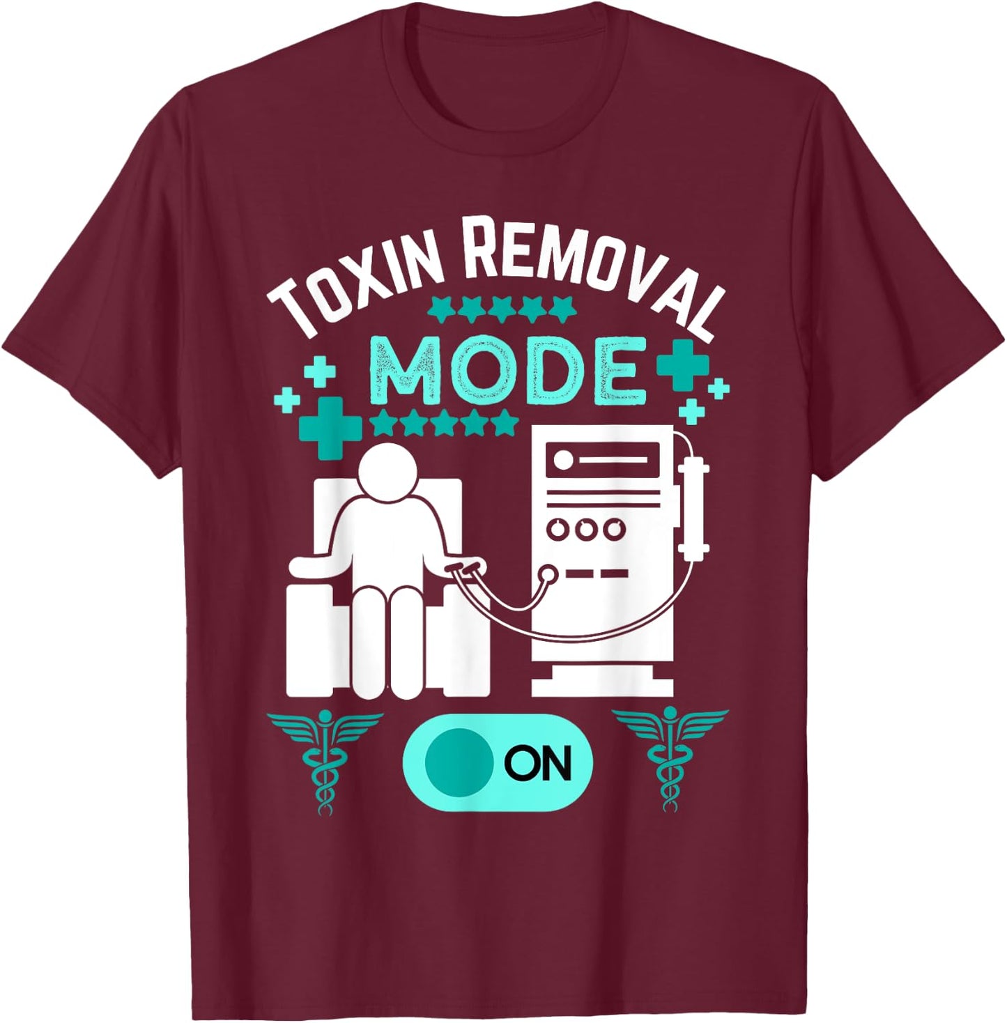 dialysis machine Technician nephrologist Tech -Adults Dialysis Technician Nurse Kidney RN Dialysis Tech T-Shirt - T-Shirt | Maroon