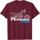 Tenere 700 for Adventure Motorcycle Riders T-Shirt - T-Shirt | Maroon
