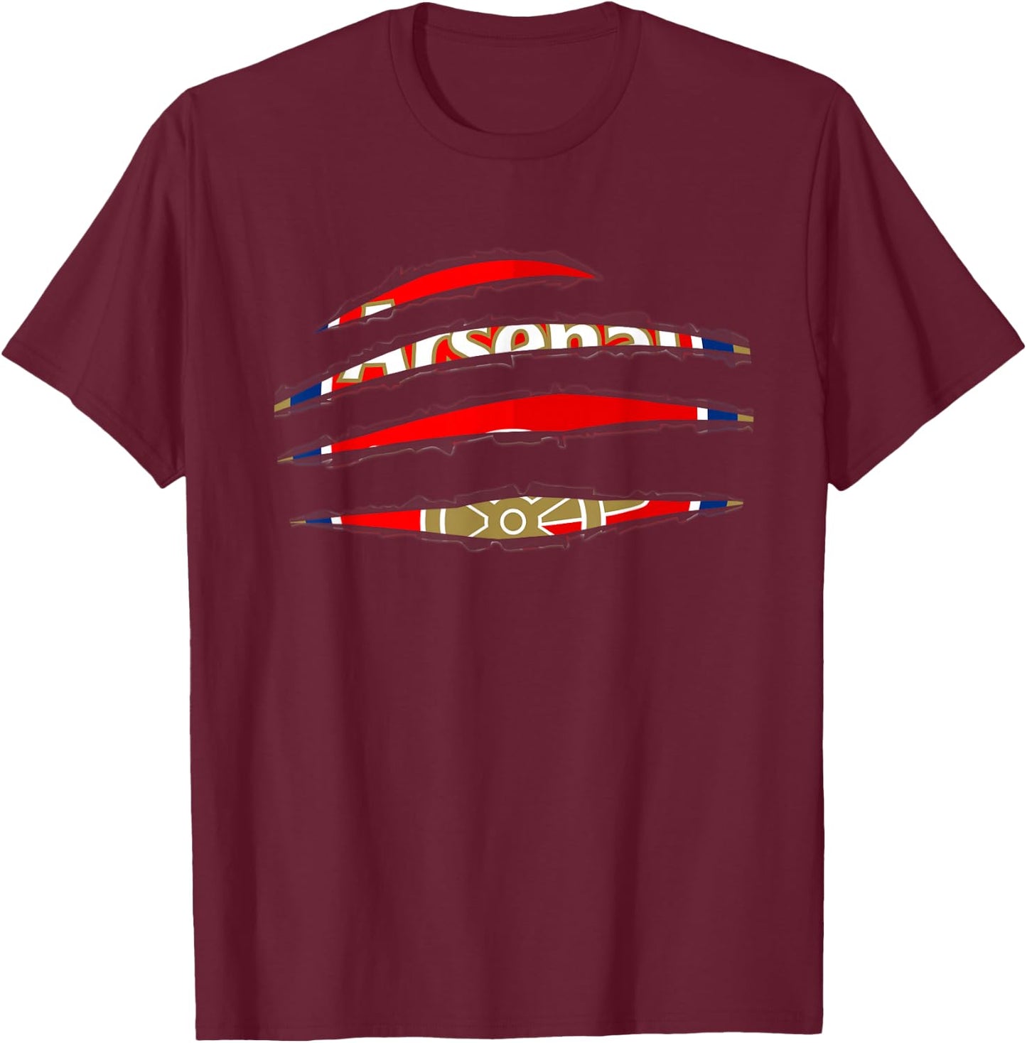 Arsenal Fan Forever , black T-Shirt - T-Shirt | Maroon
