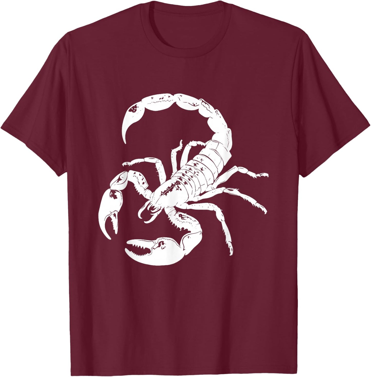 Scorpion Graphic T-Shirt - T-Shirt | Maroon
