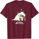 Avatar: The Last Airbender Team Avatar Group Shot Distressed T-Shirt - T-Shirt | Maroon