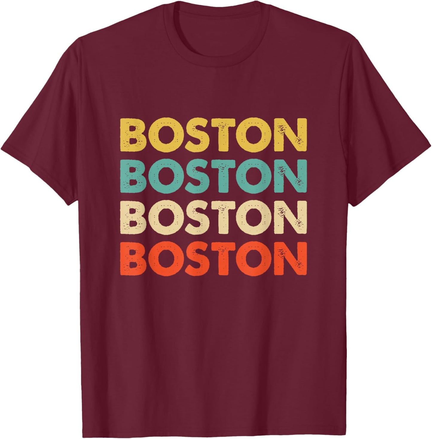 Boston T-Shirt - T-Shirt | Maroon