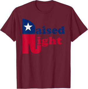 Raised Right Republican Elephant Retro Style Patriotic Gift Kids Men T-Shirt - T-Shirt | Maroon
