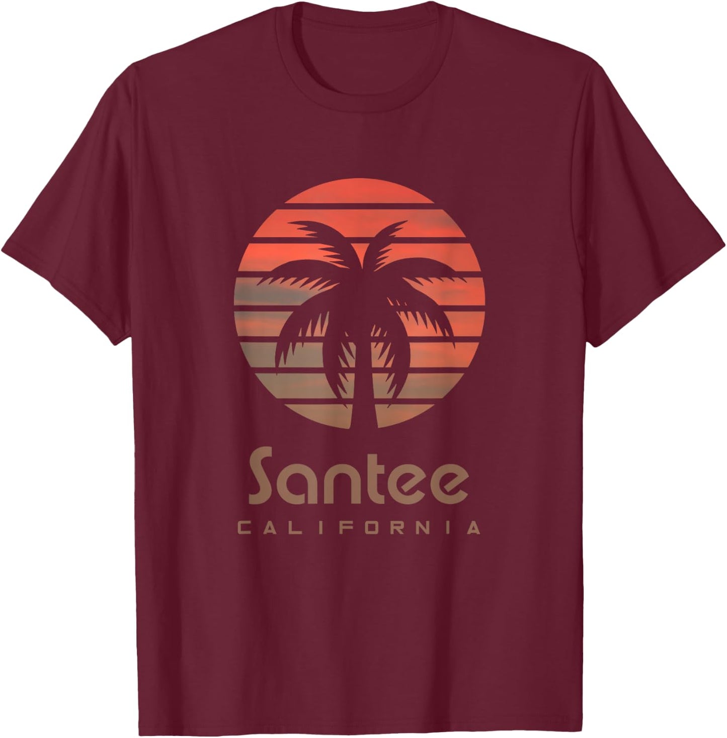 California Santee T-Shirt - T-Shirt | Maroon
