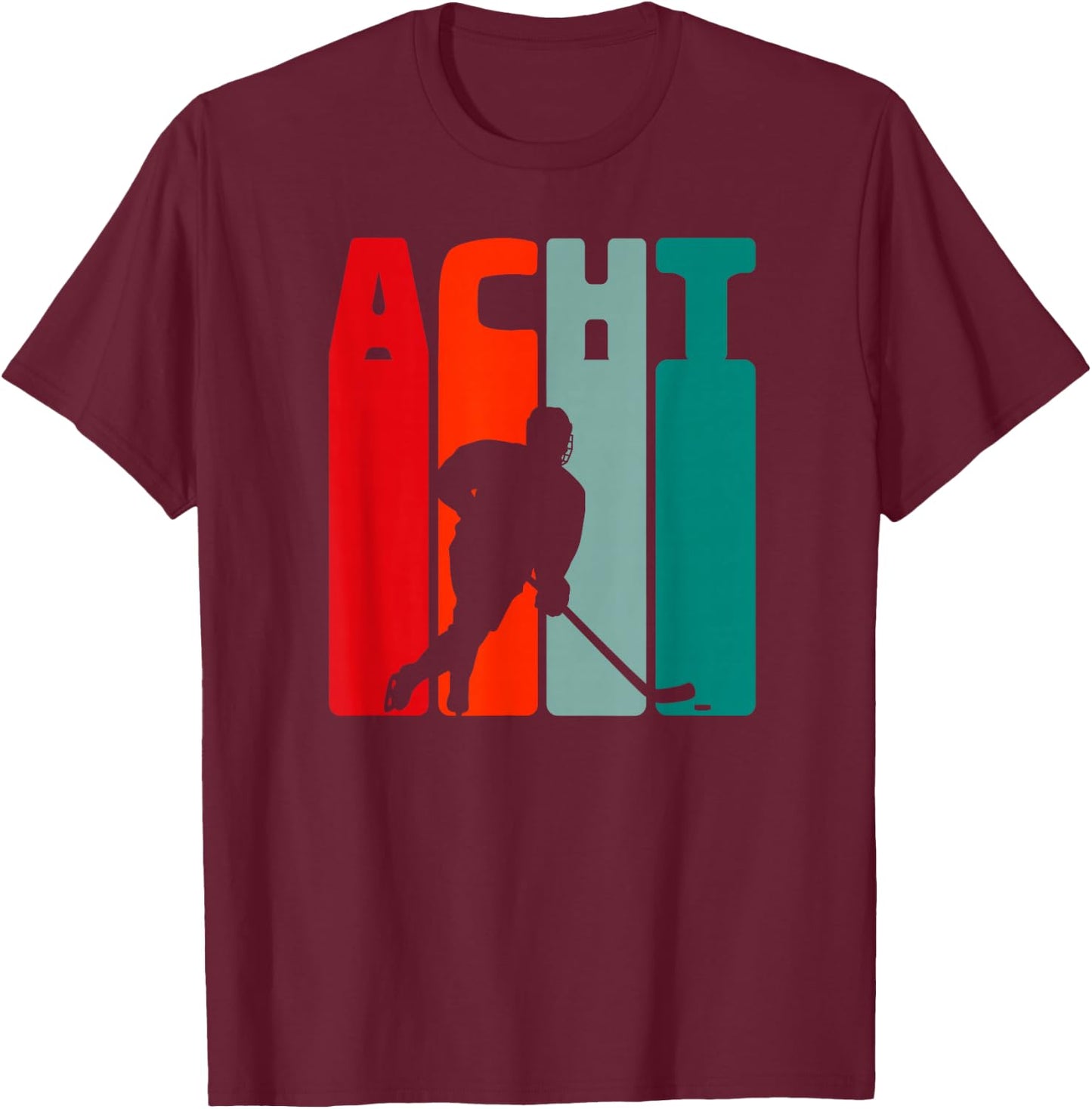 Geburtstagsshirt 8 Jahre Eishockey 8. Geburtstag Jungen T-Shirt - T-Shirt | Maroon
