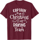 Christmas Baking Team for Kids Family Xmas Cookies T-Shirt - T-Shirt | Maroon
