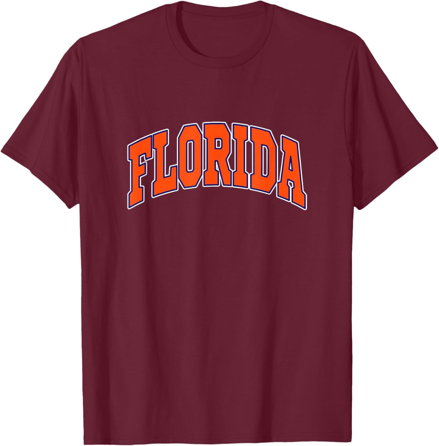 Florida - Throwback Design - Classic T-Shirt - T-Shirt | Maroon