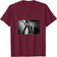 Women's Eddie Van Halen Runnin' with The Devil Live Simon Fowler V-Neck T-Shirt - T-Shirt | Maroon