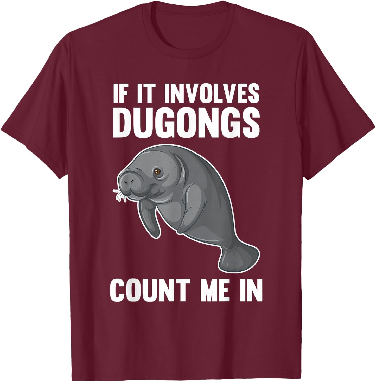 Dugong T-Shirt - T-Shirt | Maroon