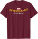 Marvel Spider-Man: Homecoming Title Logo T-Shirt - T-Shirt | Maroon